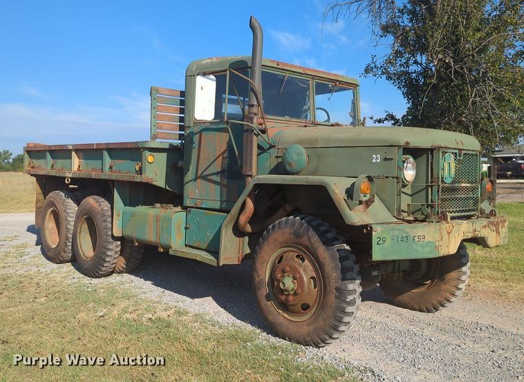 image for item MY9967 1971 Am General Cargo  flatbed truck