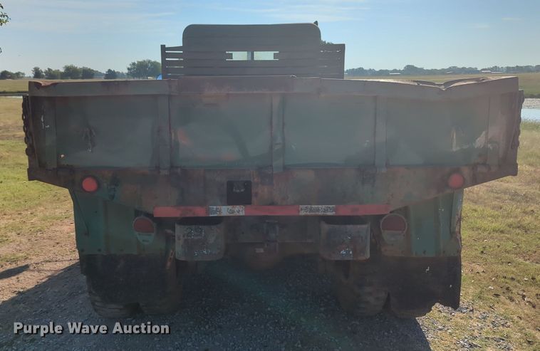 image for item MY9967 1971 Am General Cargo  flatbed truck