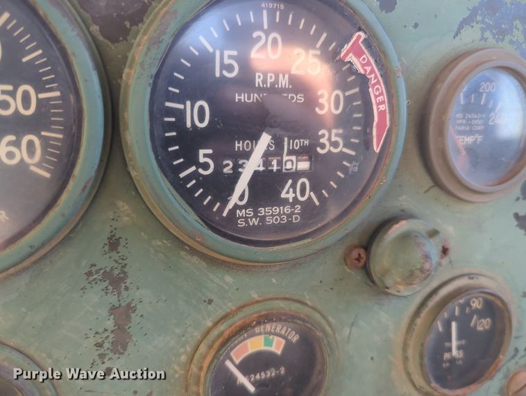 image for item MY9967 1971 Am General Cargo  flatbed truck