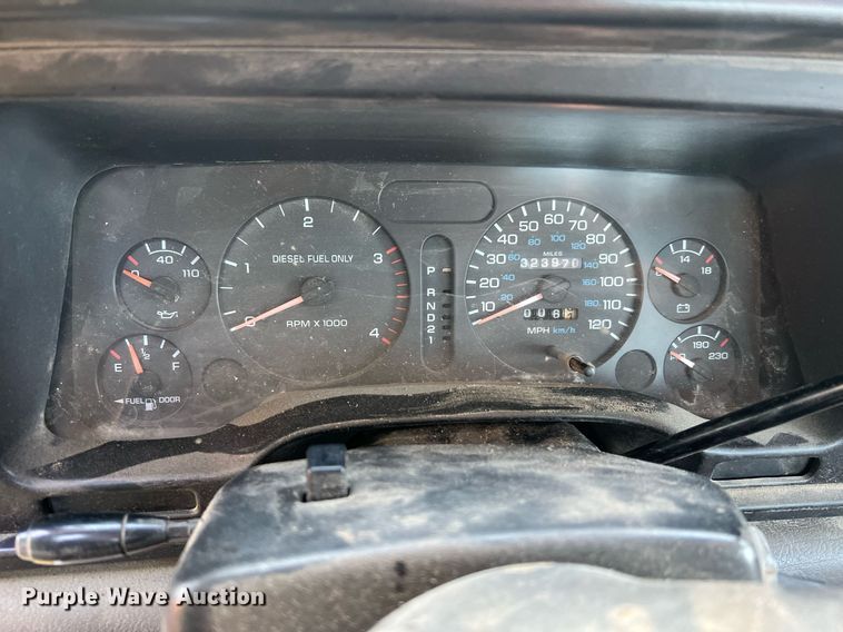 image for item NA9140 1995 Dodge Ram 3500 Laramie SLT  flatbed pickup truck