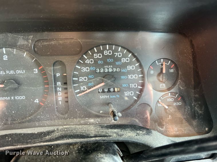 image for item NA9140 1995 Dodge Ram 3500 Laramie SLT  flatbed pickup truck