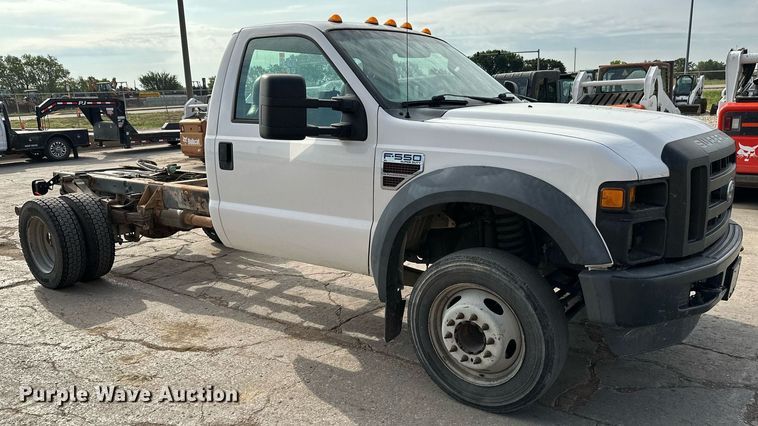image for item NF9120 2008 Ford F550 Super Duty XL  truck cab and chassis