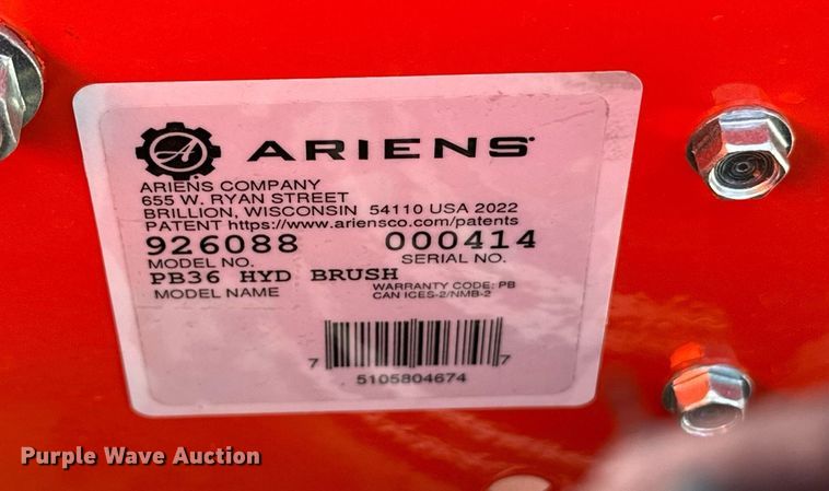 image for item NF9121 Ariens PB36  broom