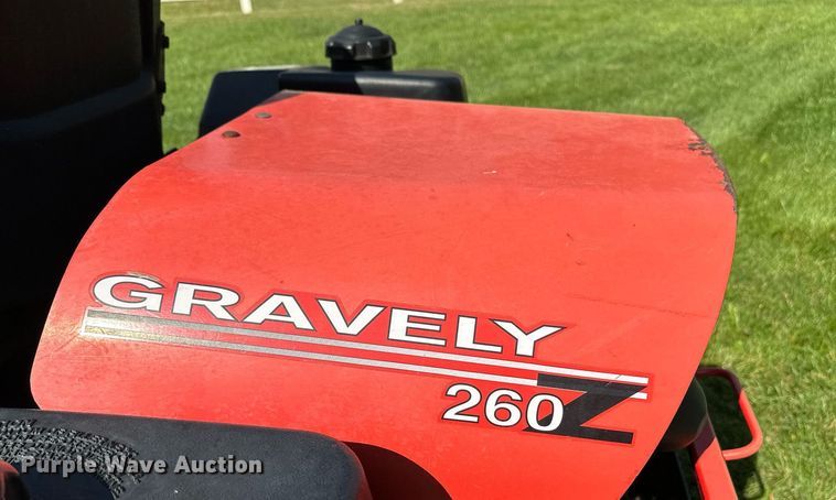 image for item NF9122 Gravely 260Z  ZTR lawn mower