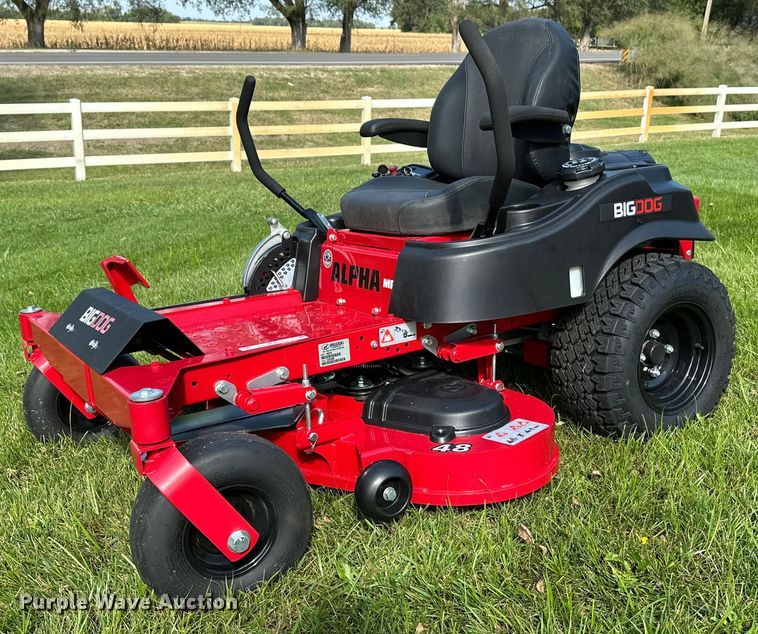 image for item NF9124 Big Dog Alpha MP  ZTR lawn mower