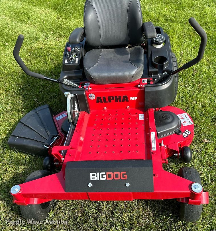 image for item NF9124 Big Dog Alpha MP  ZTR lawn mower