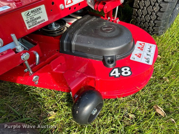 image for item NF9124 Big Dog Alpha MP  ZTR lawn mower