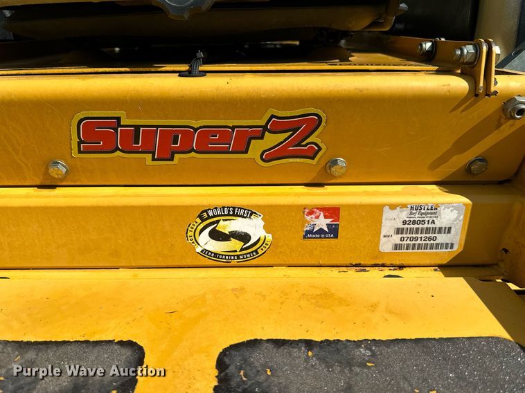 image for item NF9125 Hustler Super Z  ZTR lawn mower