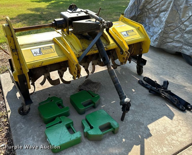 image for item NF9144 John Deere 48  rototiller