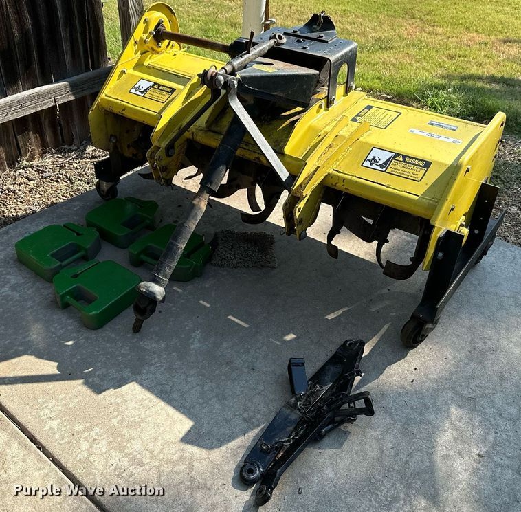 image for item NF9144 John Deere 48  rototiller