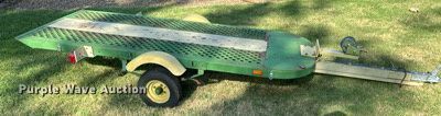 image for item NF9146 Snowco  tilt deck utility trailer