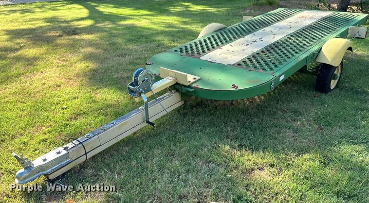 image for item NF9146 Snowco  tilt deck utility trailer