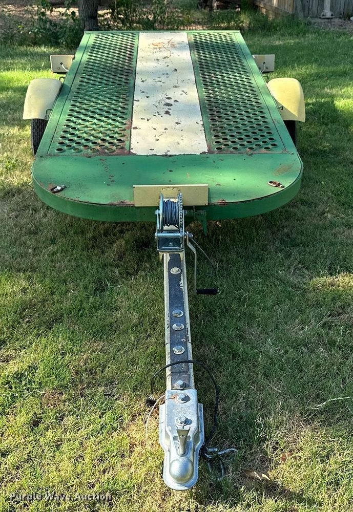 image for item NF9146 Snowco  tilt deck utility trailer