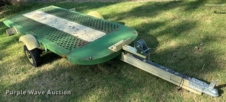 image for item NF9146 Snowco  tilt deck utility trailer