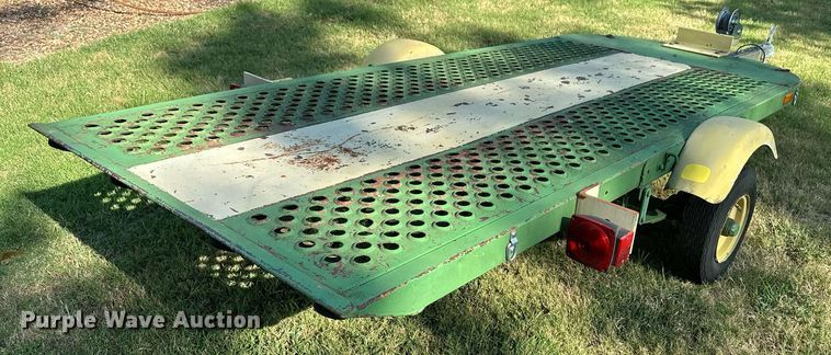 image for item NF9146 Snowco  tilt deck utility trailer