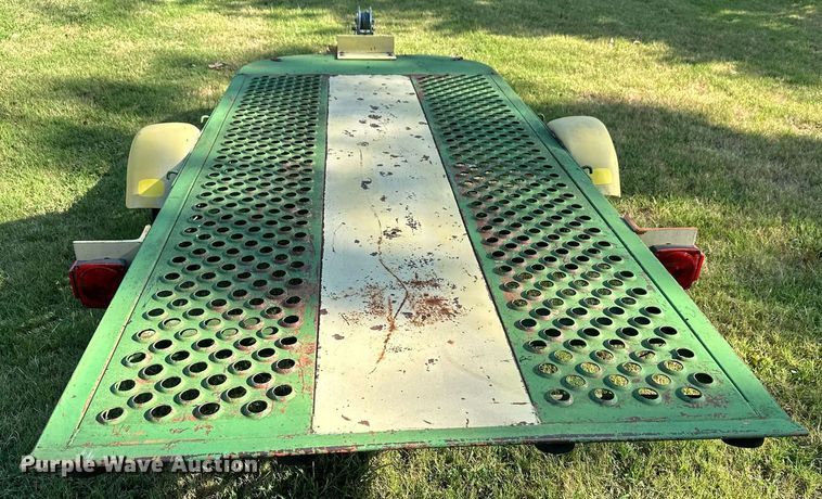 image for item NF9146 Snowco  tilt deck utility trailer