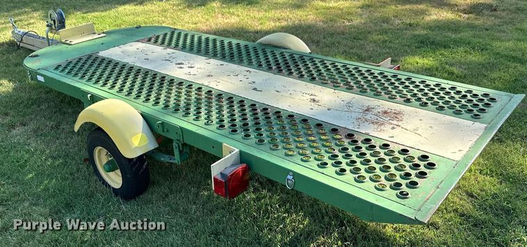 image for item NF9146 Snowco  tilt deck utility trailer