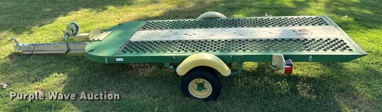 image for item NF9146 Snowco  tilt deck utility trailer