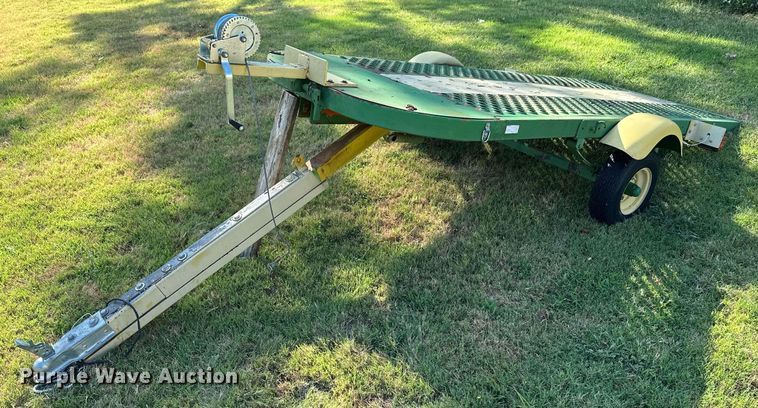 image for item NF9146 Snowco  tilt deck utility trailer