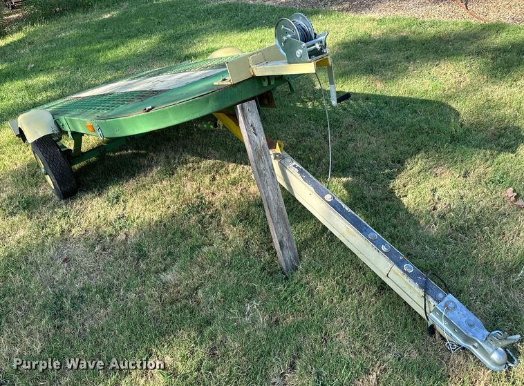 image for item NF9146 Snowco  tilt deck utility trailer