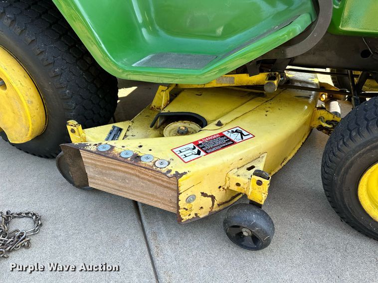 image for item NF9148 John Deere 318  lawn mower