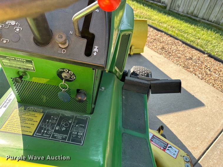 image for item NF9148 John Deere 318  lawn mower