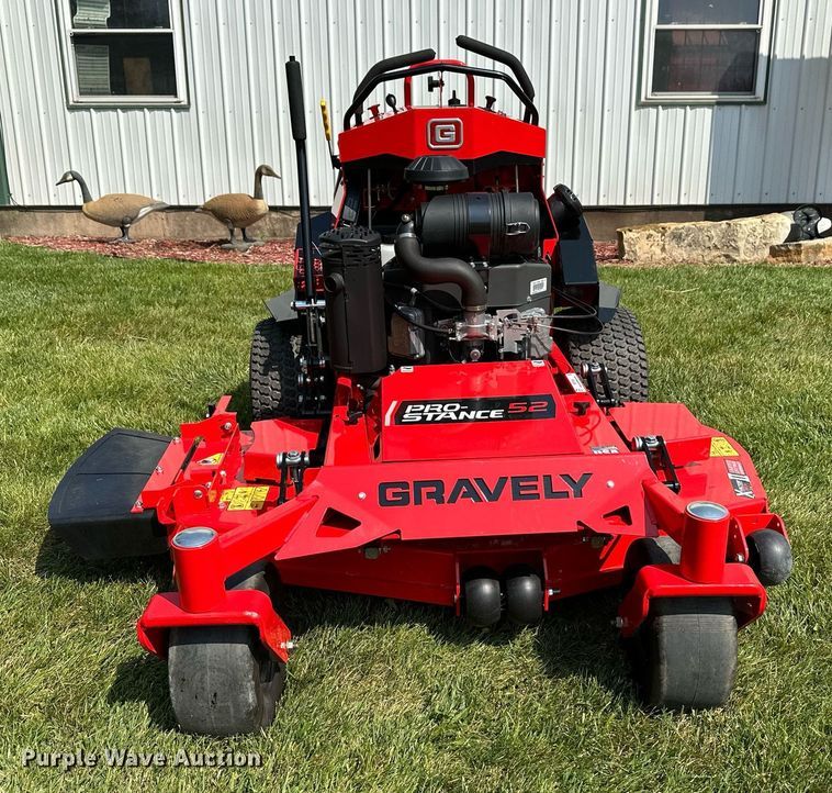 image for item NF9186 Gravely Pro-Stance 52 Kaw  ZTR lawn mower