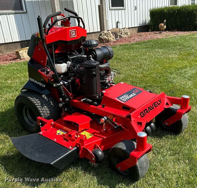 image for item NF9186 Gravely Pro-Stance 52 Kaw  ZTR lawn mower
