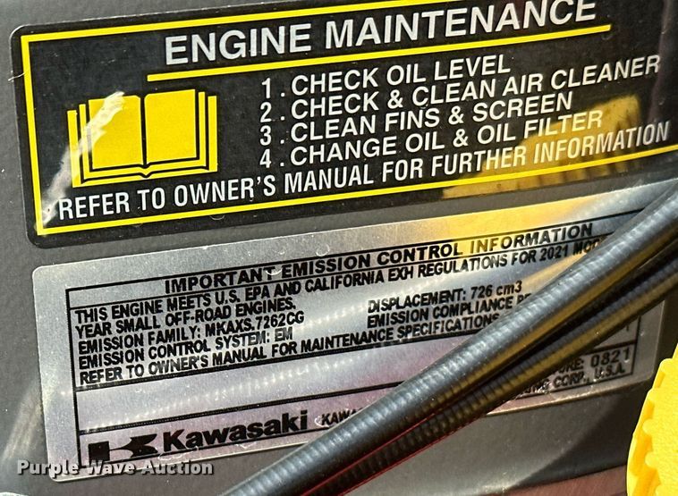 image for item NF9186 Gravely Pro-Stance 52 Kaw  ZTR lawn mower