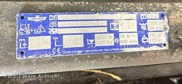 image for item NL9030 Toyota   7FBCU55 forklift