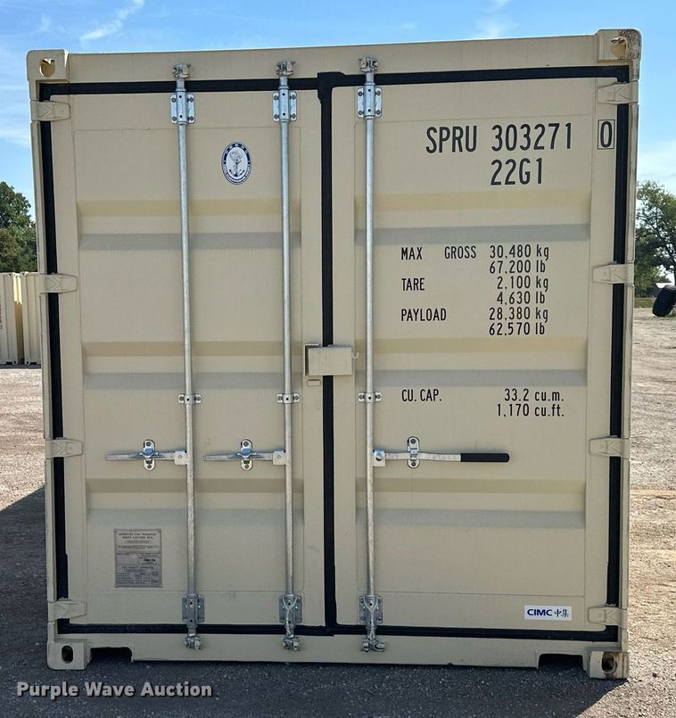 image for item NL9035 2023 CIMC 20' shipping container 