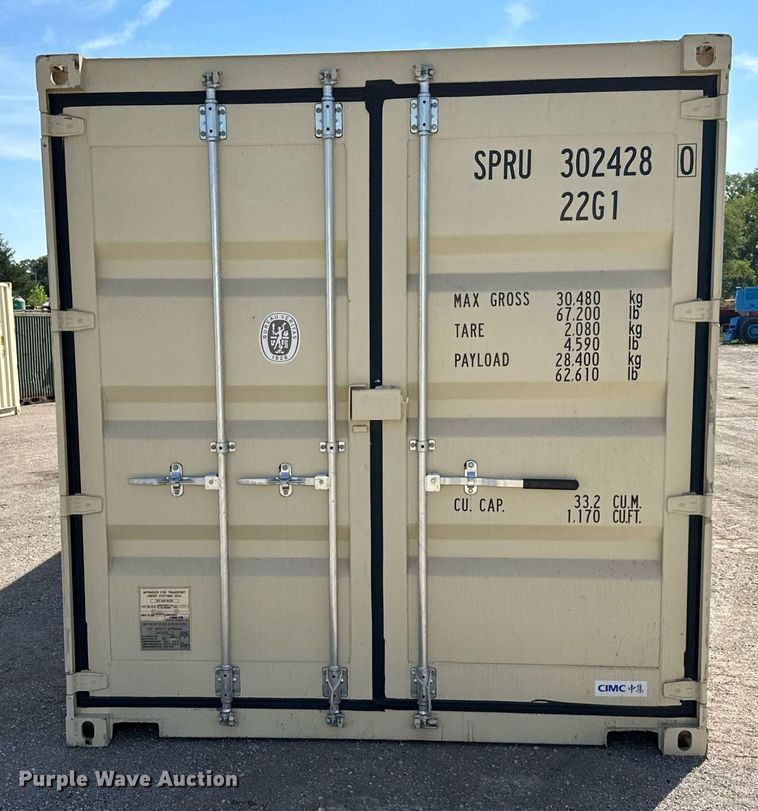 image for item NL9036 2023 CIMC 20' shipping container 