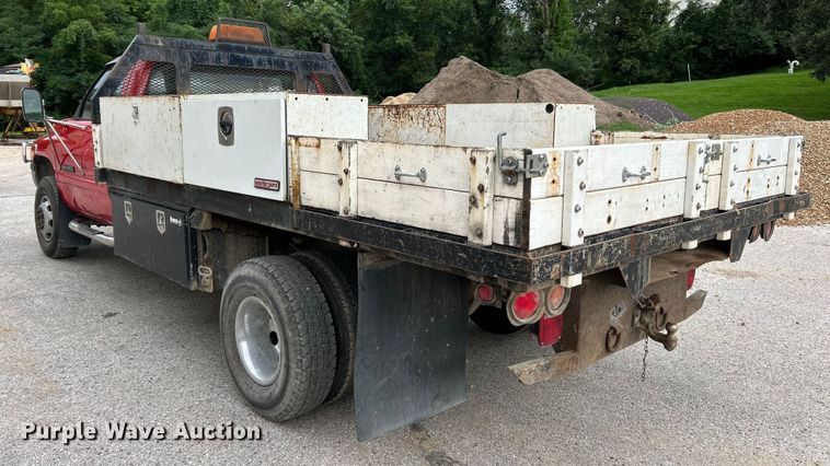 image for item NL9487 2000 Dodge Ram 3500  flatbed pickup truck