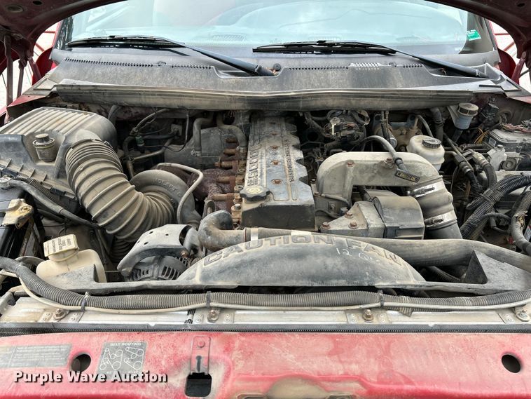 image for item NL9487 2000 Dodge Ram 3500  flatbed pickup truck