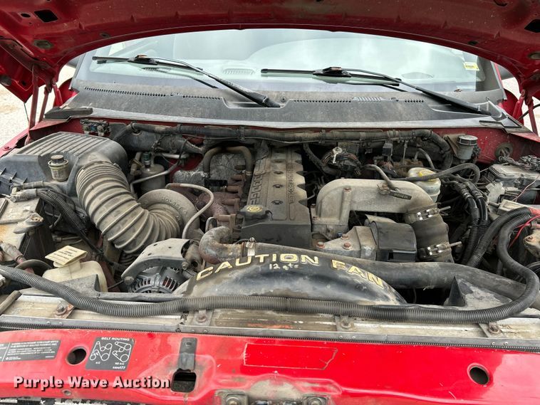 image for item NL9507 2001 Dodge Ram 3500 Laramie SLT  flatbed pickup truck