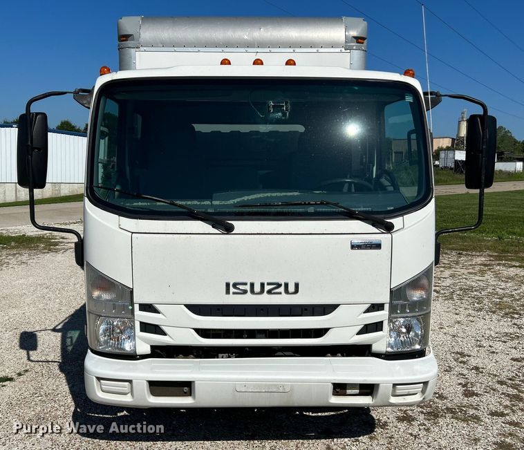 image for item NL9536 2016 Isuzu NPR HD  Crew Cab box truck