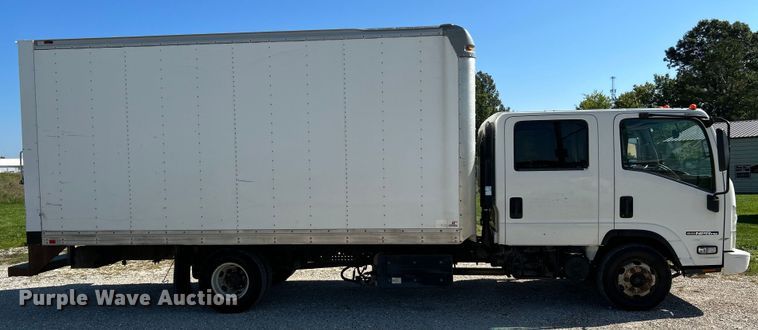 image for item NL9536 2016 Isuzu NPR HD  Crew Cab box truck