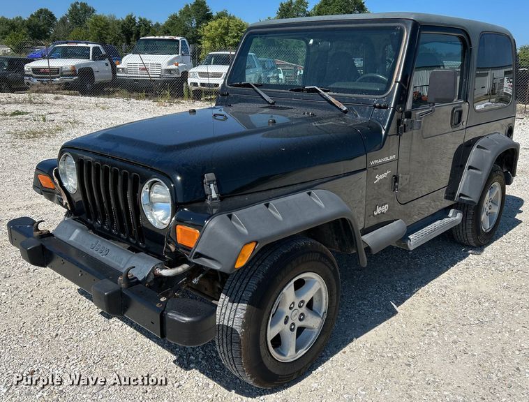 image for item NL9538 2002 Jeep Wrangler Sport  SUV