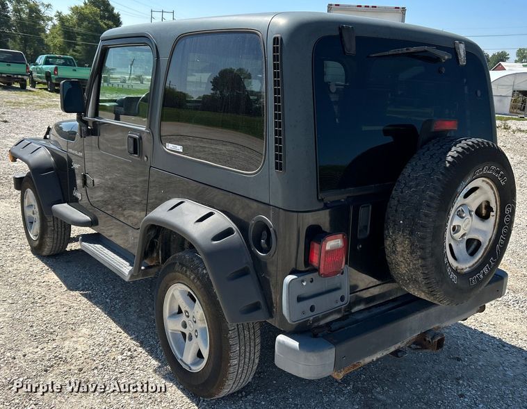 image for item NL9538 2002 Jeep Wrangler Sport  SUV