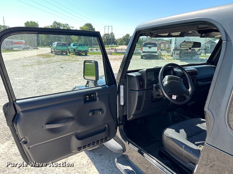 image for item NL9538 2002 Jeep Wrangler Sport  SUV