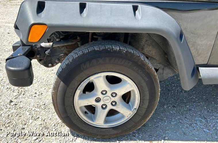 image for item NL9538 2002 Jeep Wrangler Sport  SUV