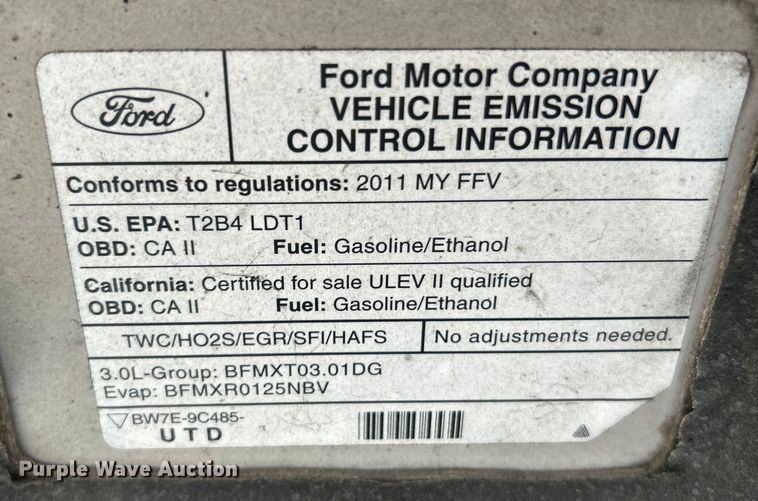 image for item NL9548 2011 Ford Escape XLT  SUV