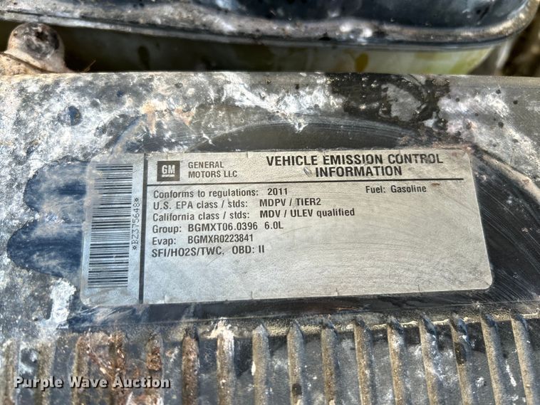 image for item NL9588 2011 Chevrolet Silverado 2500HD LT  Ext. Cab pickup truck