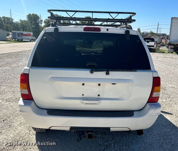 image for item NL9592 2002 Jeep Grand Cherokee Limited  SUV