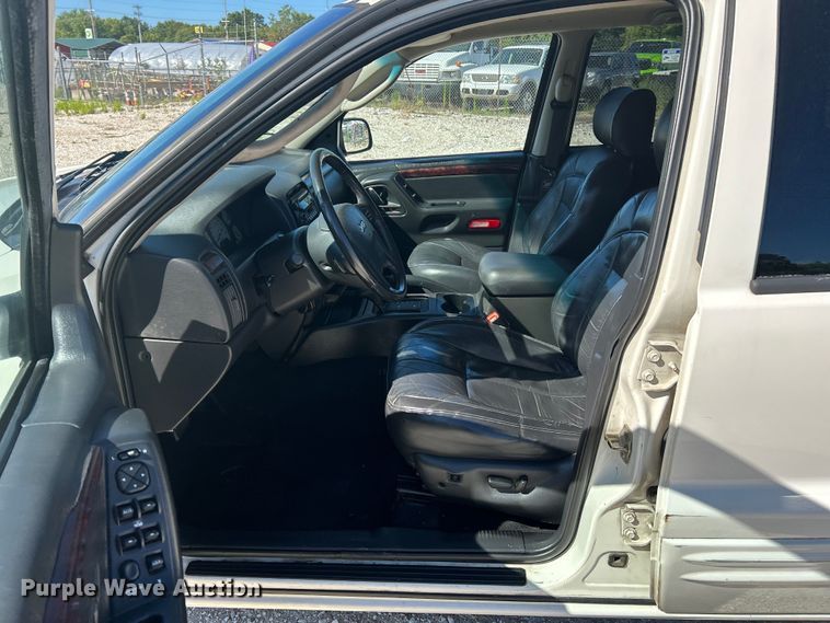 image for item NL9592 2002 Jeep Grand Cherokee Limited  SUV