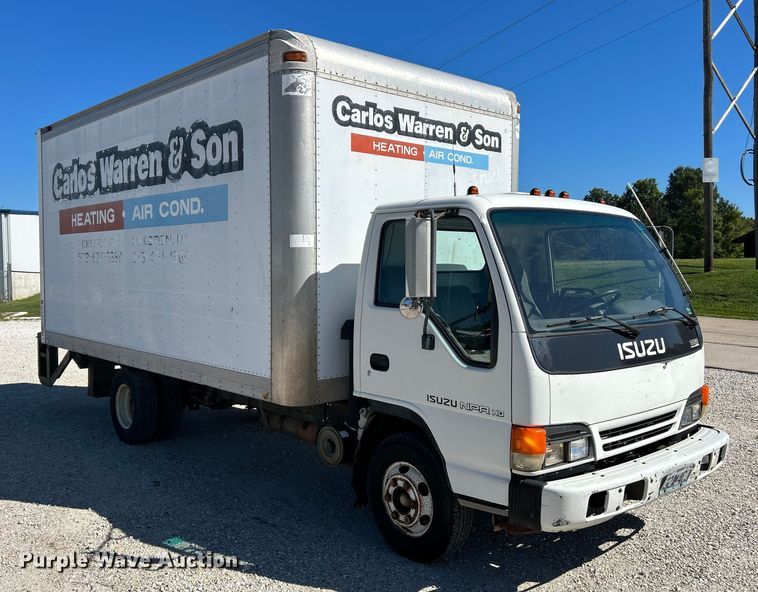 image for item NL9593 2003 Isuzu NPR HD  box truck