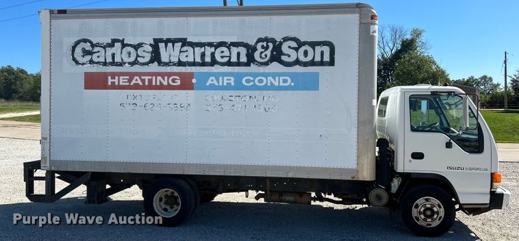 image for item NL9593 2003 Isuzu NPR HD  box truck