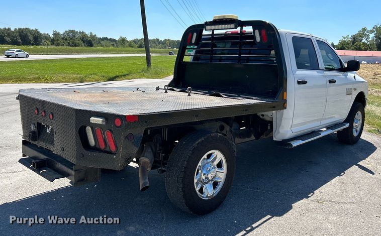 image for item NL9599 2017 Dodge Ram 2500  Crew Cab flatbed pickup truck