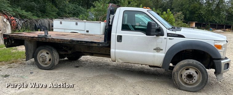 image for item NL9607 2012 Ford F550 Super Duty XL  flatbed truck