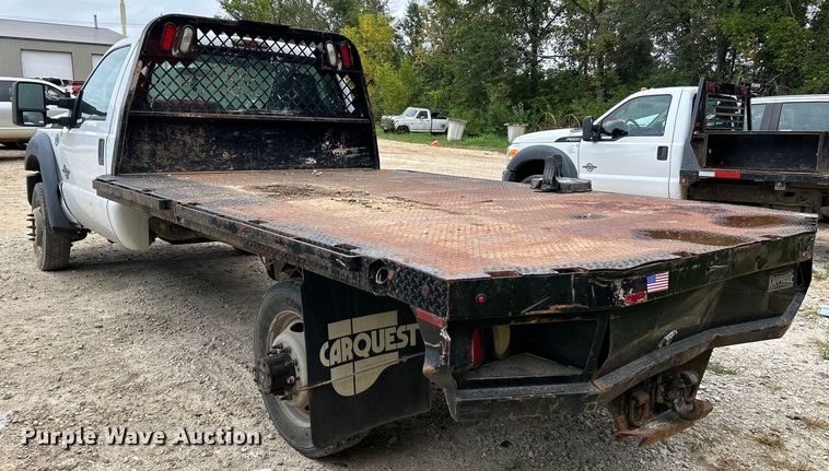 image for item NL9607 2012 Ford F550 Super Duty XL  flatbed truck